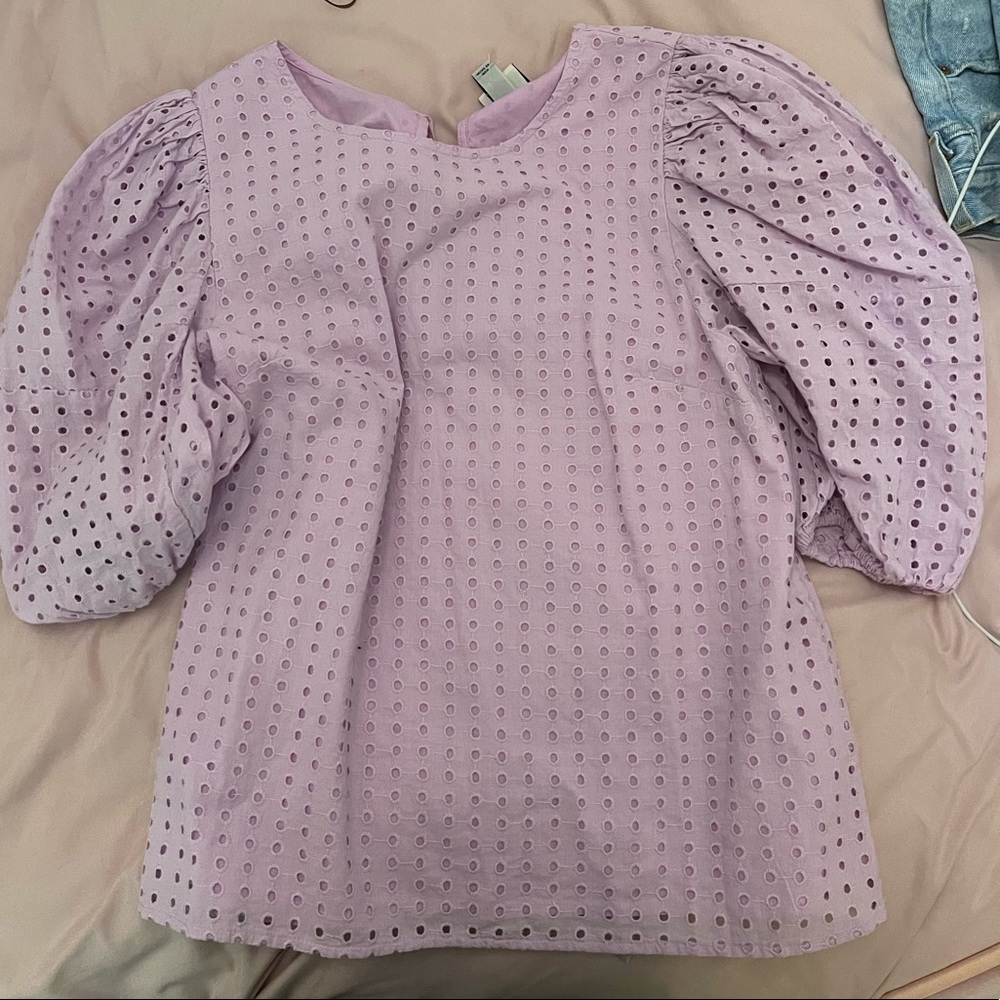 Eyelet Top
